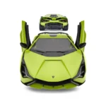 Set Masina cu Telecomanda de Construit pentru copii – RC LAMBORGHINI SIAN FKP 37 Rastar, 72 piese, scara 1:18, licență oficială Lamborghini - imagine 9