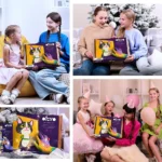 Set creativ pentru copii, pictura cu argila usoara, 29*29 cm - Pisica, 5 ani+.Imagini după numere, dezvoltare creativă și motricitate - imagine 4