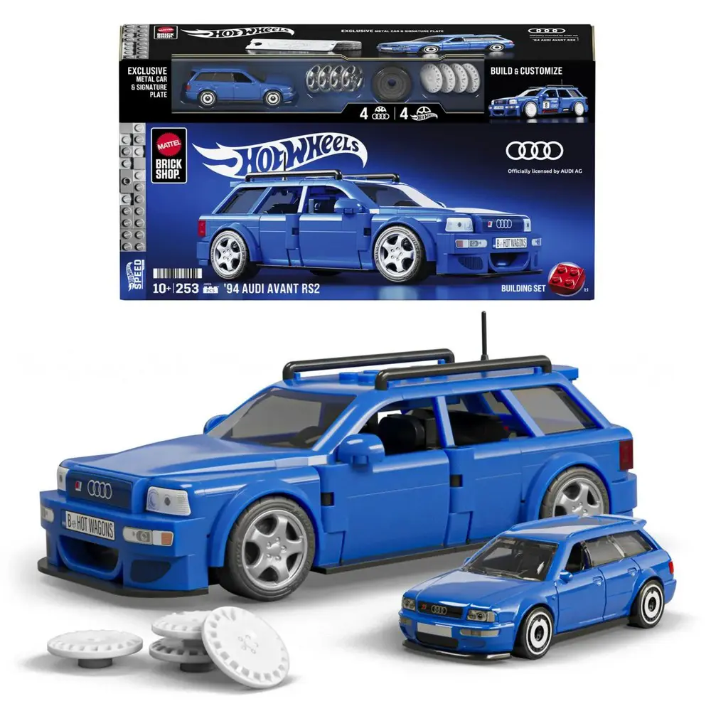 Set de constructii pentru copii Hot Wheels