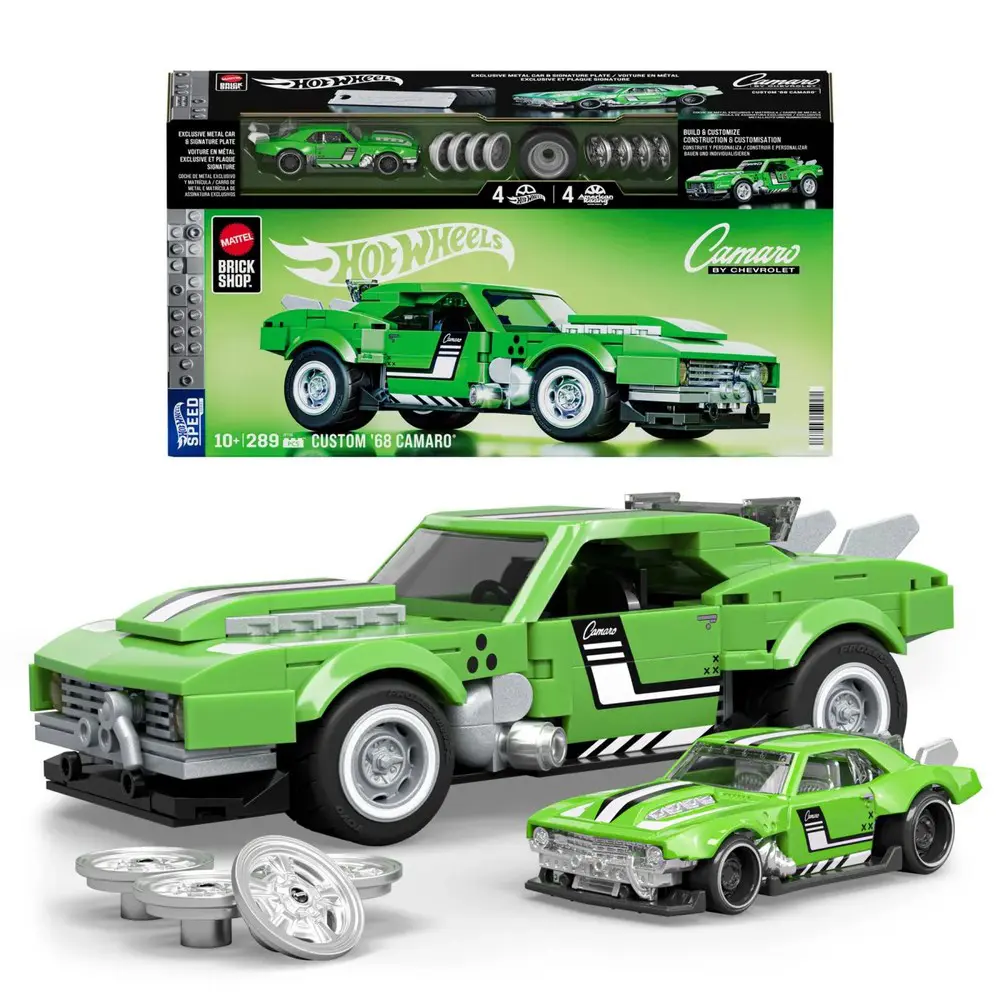 Set de constructii pentru copii Hot Wheels