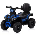 Masinuta de impins pentru copii cu maner Chipolino ATV Albastru, cu bara de siguranta si lumini, 3 ani+ - imagine 3