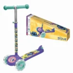 Trotineta pentru copii Stitch cu 3 roti, ghidon reglabil si platforma antiderapanta, 3 ani+ - imagine 6