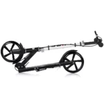 Trotineta pentru copii Chipolino Swift Alb pliabilă cu frână de mână si roți PU 200 mm, 8 ani+ - imagine 4